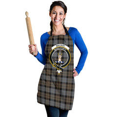 MacKay Weathered Tartan Crest Apron