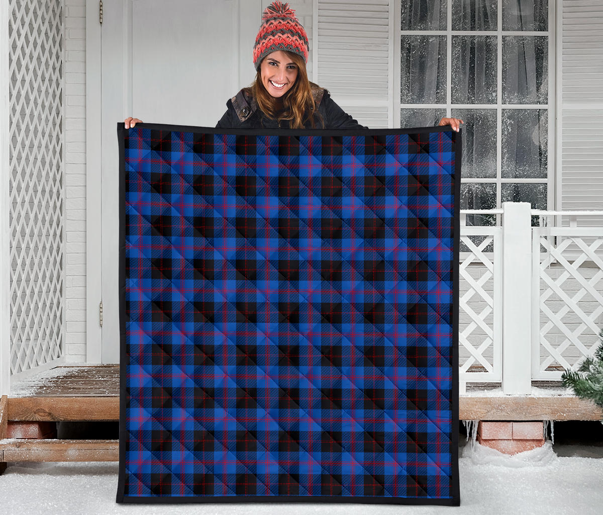 Angus Modern Family Tartan Quilt - SP