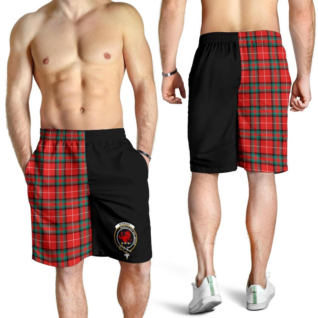 Stewart (Stuart) of Bute Family Tartan Crest Men's Short