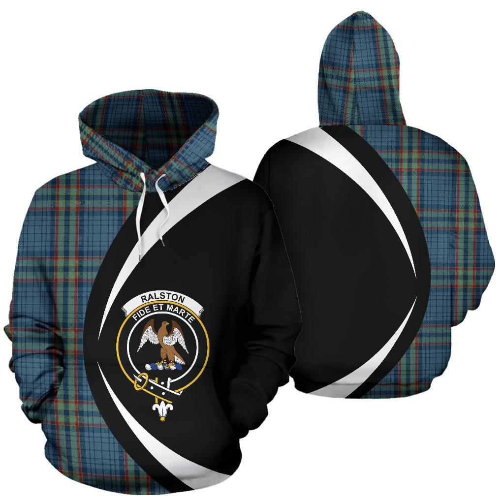 Ralston Tartan Crest Hoodie - Circle Style