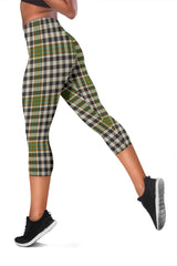 Burns Check Tartan Capris Leggings