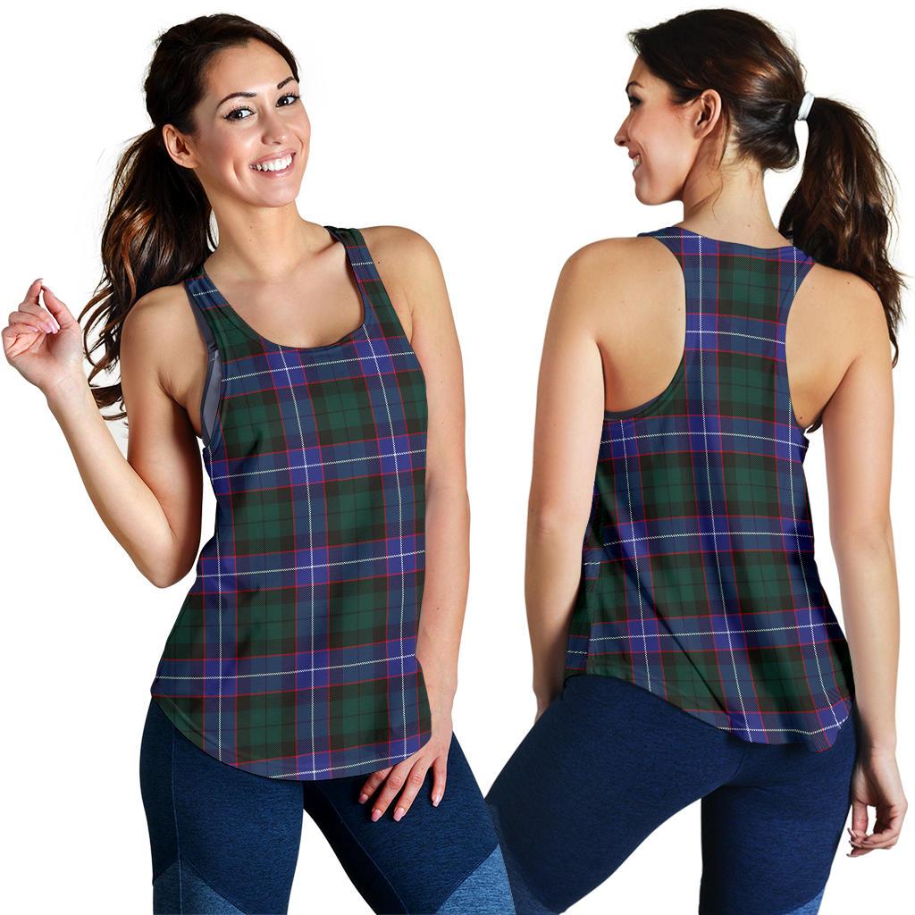 Hunter Modern Tartan Women Racerback Tank Top