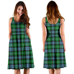 Arbuthnot Ancient Tartan Midi Dress