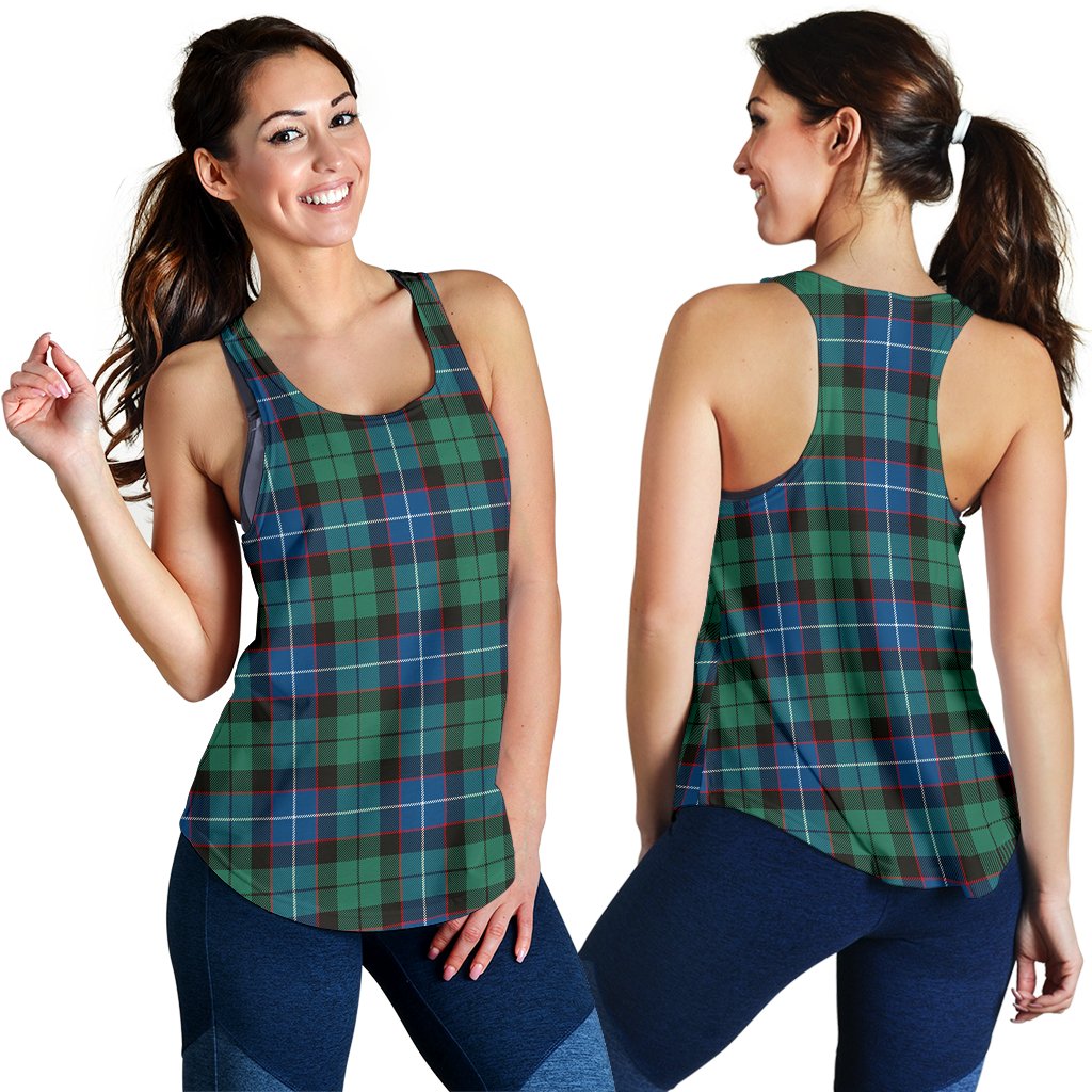 Hunter Ancient Tartan Women Racerback Tank Top