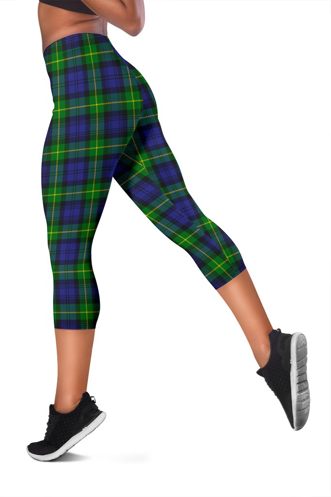 Gordon Modern Tartan Capris Leggings