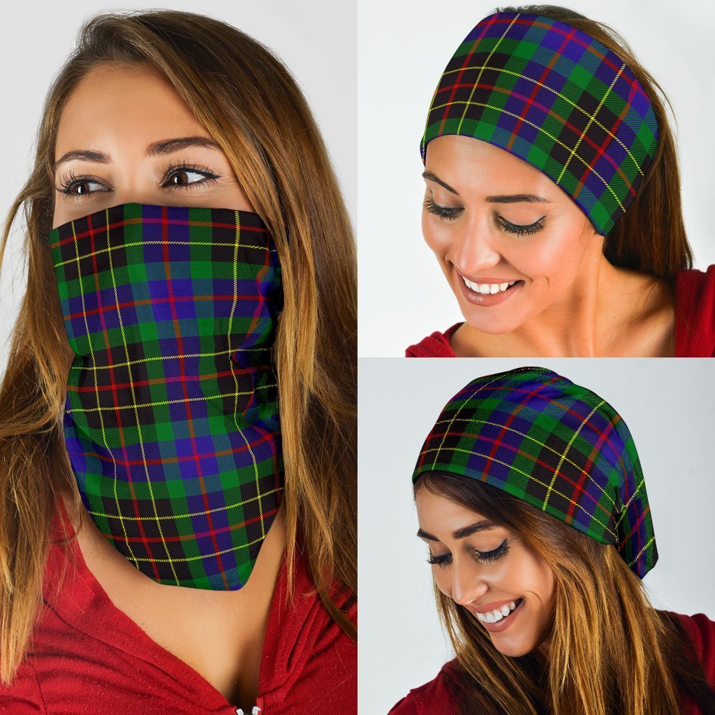 Brodie Hunting Modern Tartan Crest Neck Gaiter - Bandana