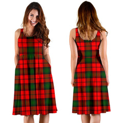 Kerr Modern Tartan Midi Dress