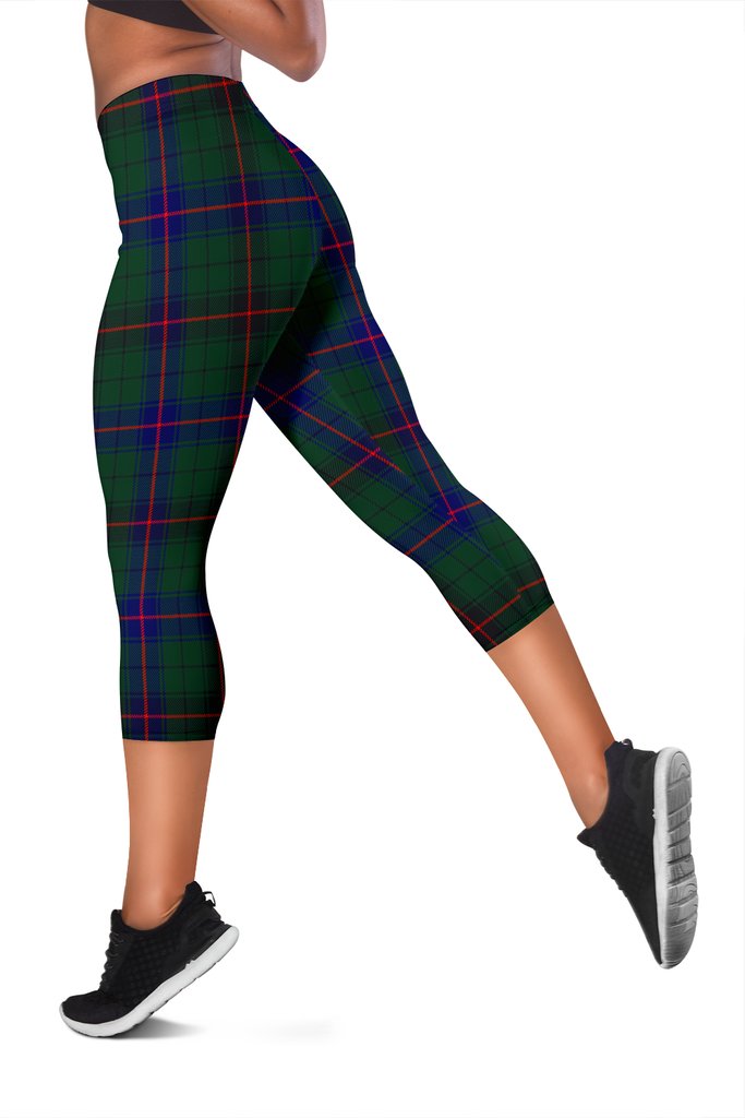 Davidson Modern Tartan Capris Leggings