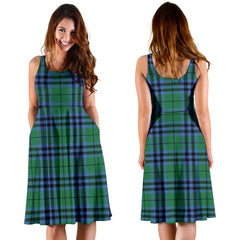 Keith Ancient Tartan Midi Dress