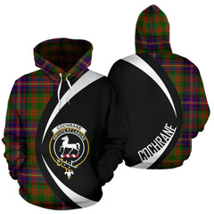 Cochrane Modern Tartan Crest Hoodie - Circle Style