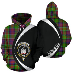 MacDonald Tartan Crest Hoodie - Circle Style