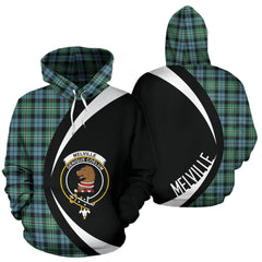 Melville Tartan Crest Hoodie - Circle Style