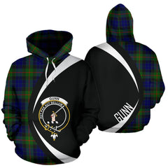 Gunn Modern Tartan Crest Hoodie - Circle Style
