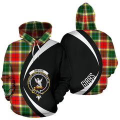 Gibbs Tartan Crest Hoodie - Circle Style