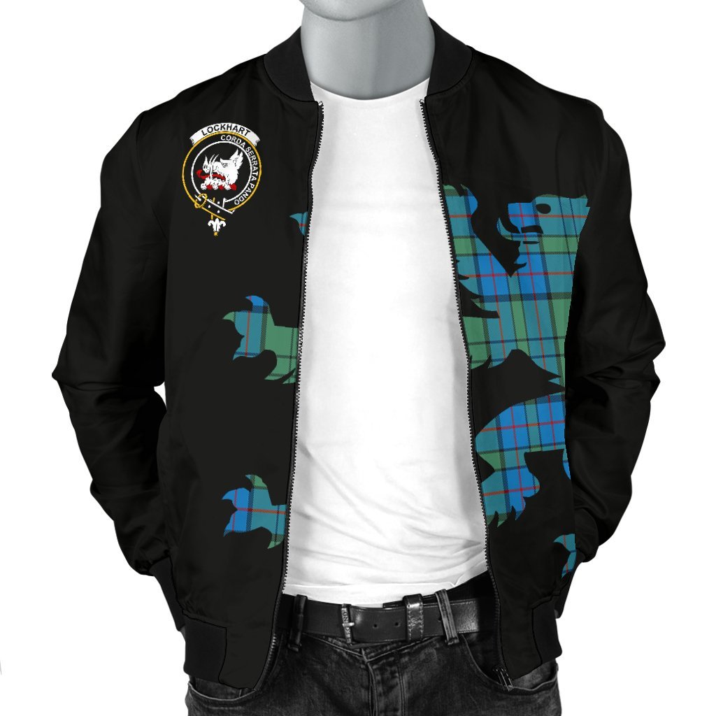 Lockhart Tartan Bomber Jacket Lion & Thistle