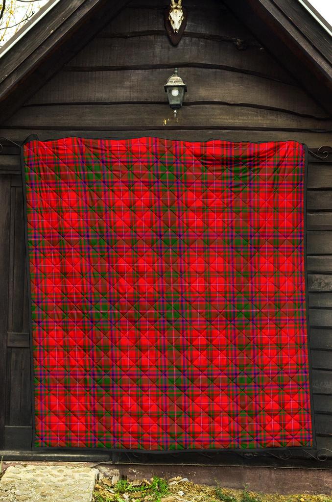 Macdougall Family Modern Tartan Quilt
