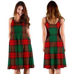 Stewart Atholl Modern Tartan Midi Dress