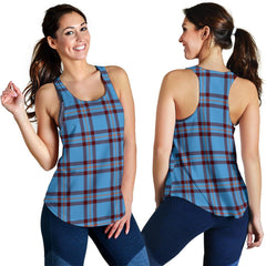 Elliot Ancient Tartan Women Racerback Tank Top