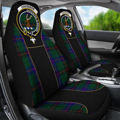 Davidson Tartan Crest Special Car Seat Cover