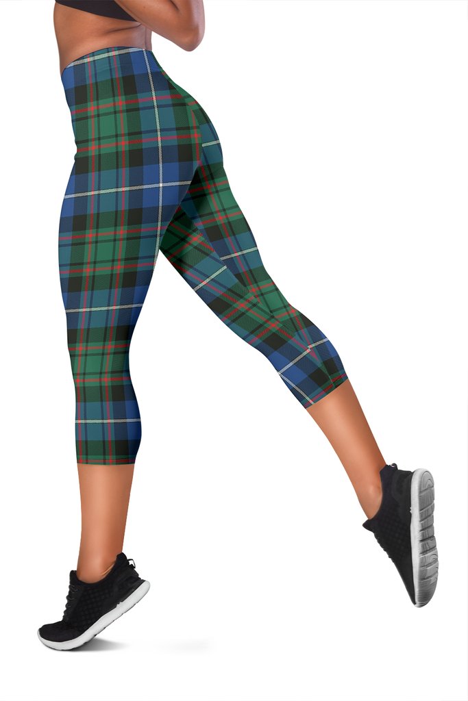 MacRae Hunting Ancient Tartan Capris Leggings