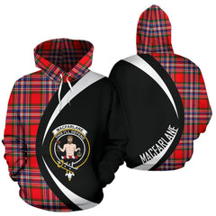 MacFarlane Modern Tartan Crest Hoodie - Circle Style