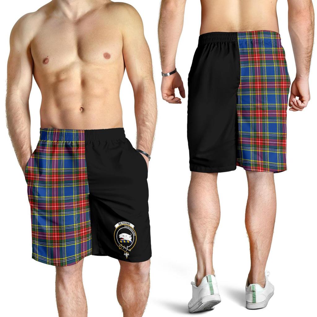 Bethune Family Tartan Crest Men's Short