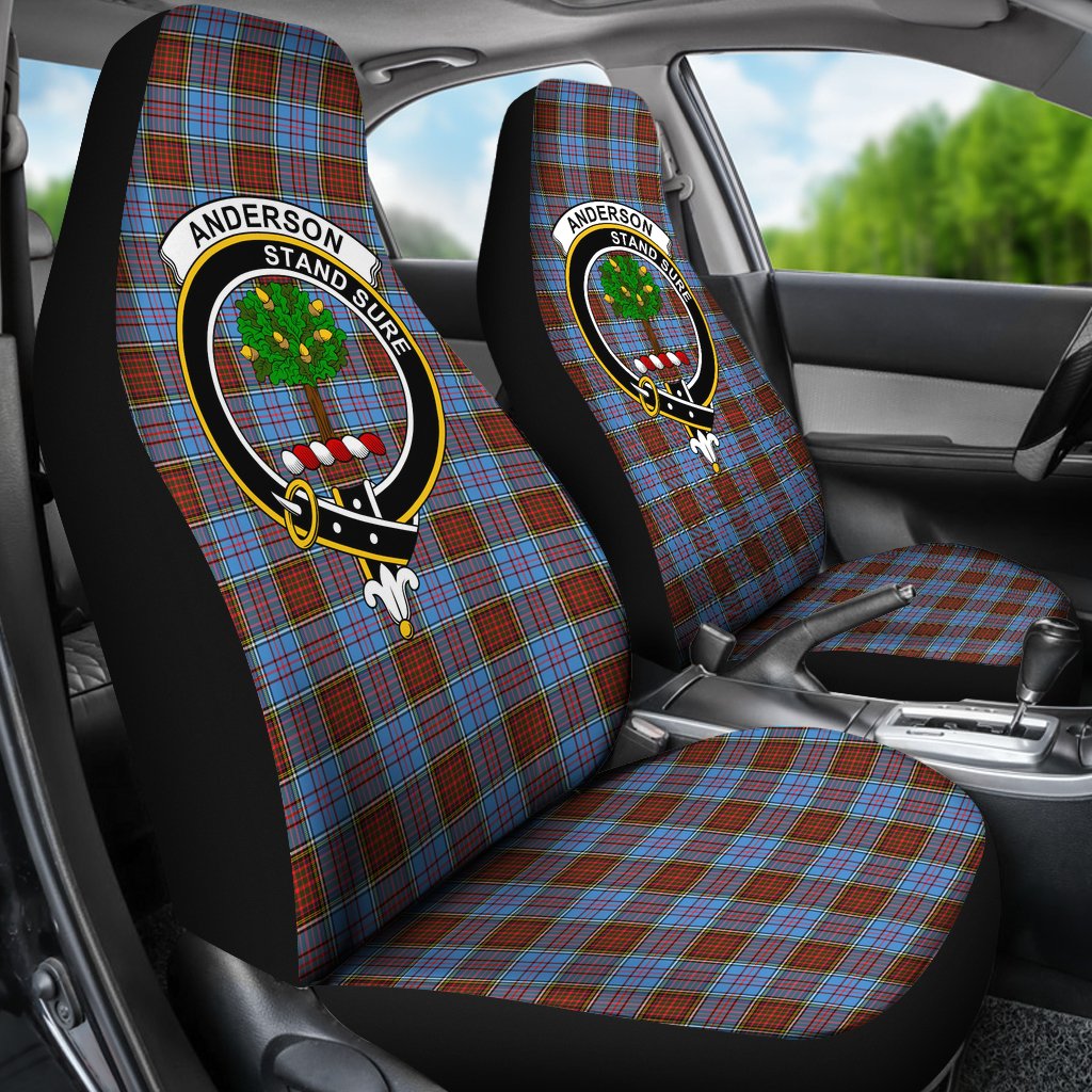 Anderson Tartan Crest Car seat cover