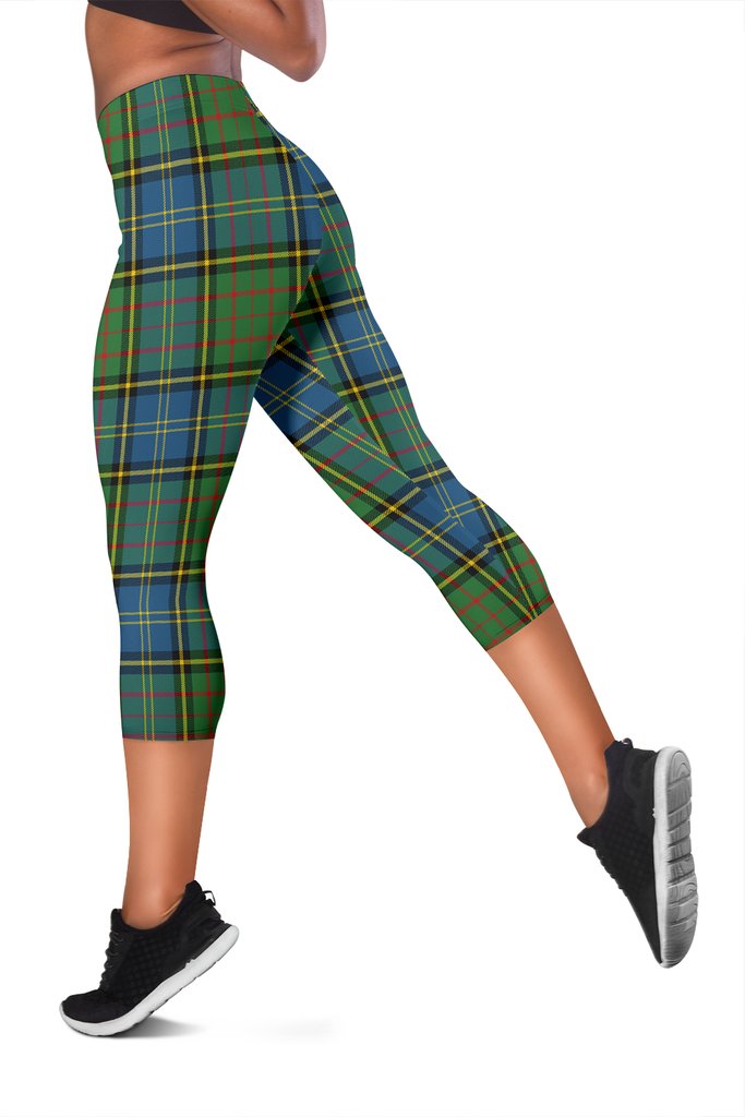 Macmillan Hunting Ancient Family Tartan Capris Leggings