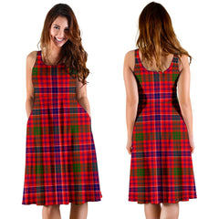 MacRae Modern Tartan Midi Dress