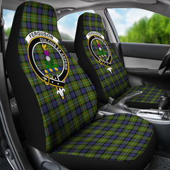 Ferguson Tartan Crest Car Seat Cover