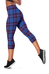 Elliot Modern Tartan Capris Leggings