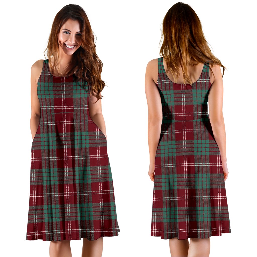 Crawford Modern Tartan Midi Dress