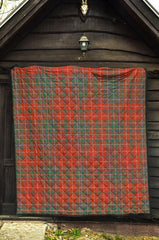 Macdougall Family Modern Tartan Quilt