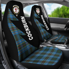 Cockburn Tartan Crest Flash Style Car Seat Cover