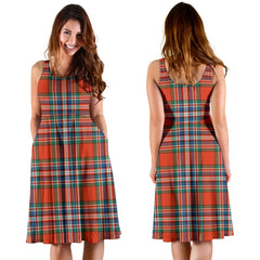 MacFarlane Ancient Tartan Midi Dress