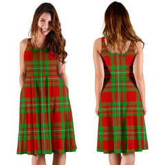 MacGregor Modern Tartan Midi Dress