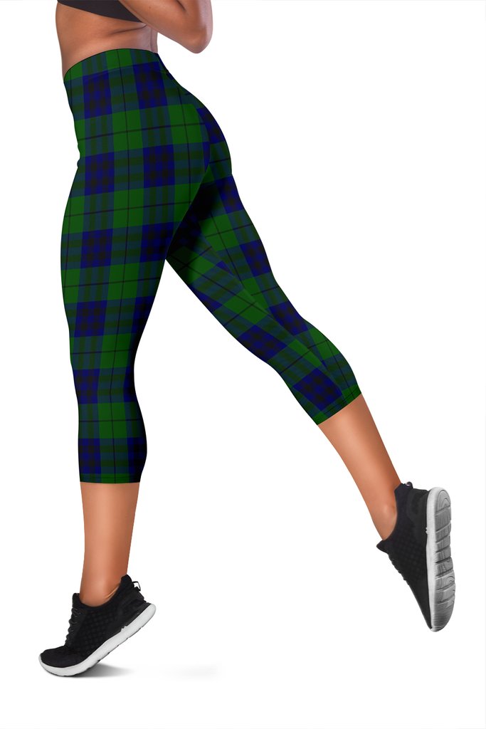 Keith Modern Tartan Capris Leggings