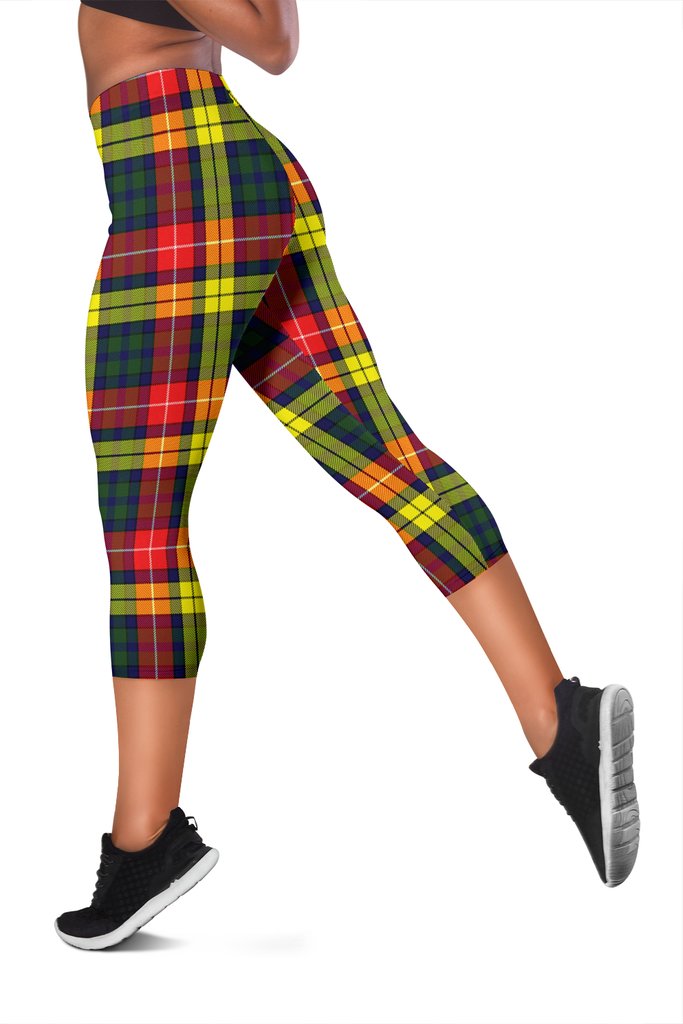 Buchanan Family Modern Tartan Capris Leggings