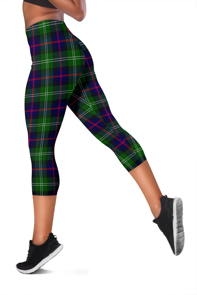 Sutherland Modern Tartan Capris Leggings