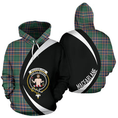 MacFarlane Hunting Ancient Tartan Crest Hoodie - Circle Style