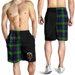 Sutherland Tartan Crest Men's Short - Haft Style