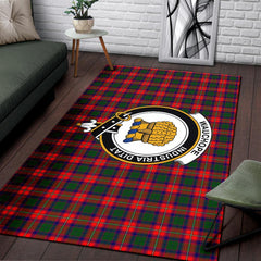 Wauchope (Or Waugh) Tartan Crest Area Rug