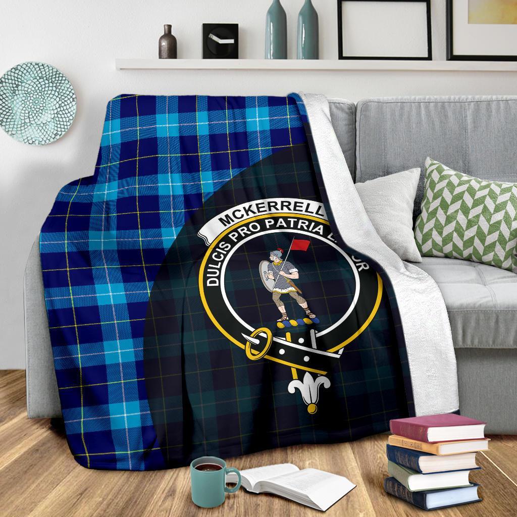 McKerrell Tartan Crest Blanket Wave Style