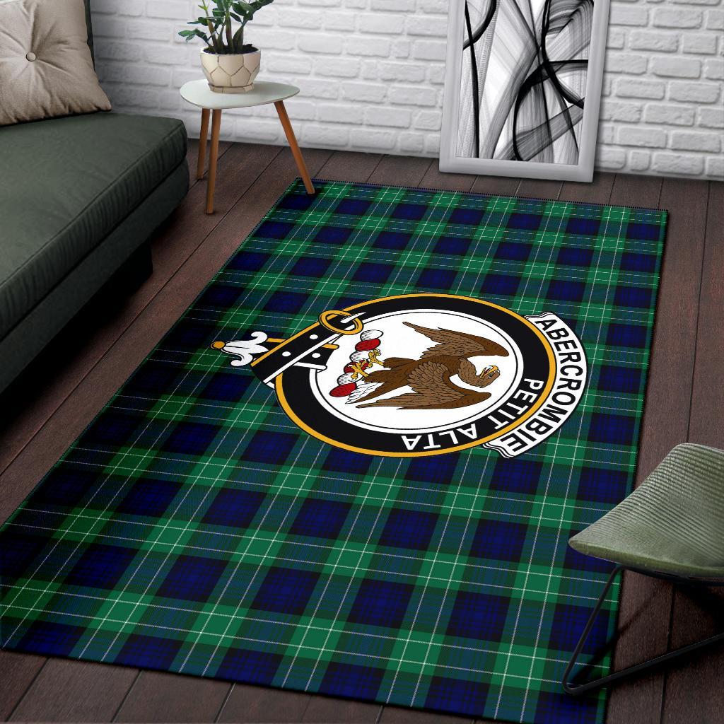 Abercrombie Tartan Crest Area Rug