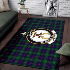 Calder (Calder-Campbell) Tartan Crest Area Rug