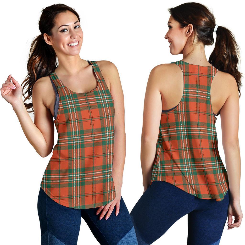 Scott Ancient Tartan Women Racerback Tank Top