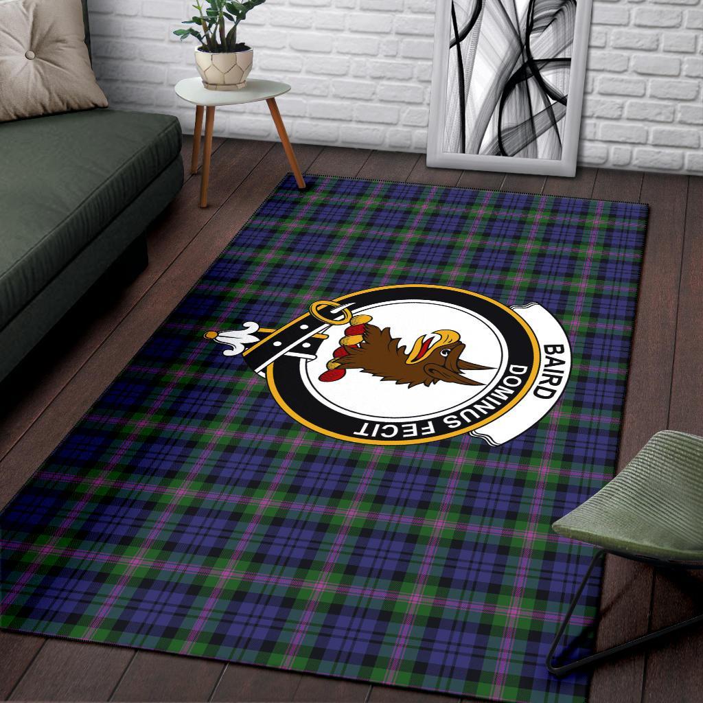 Baird Tartan Crest Area Rug