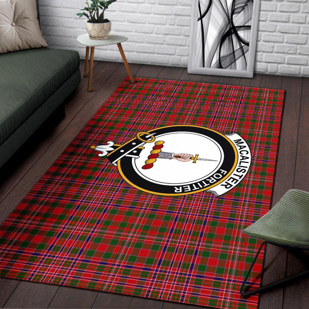 Macalister Tartan Crest Area Rug