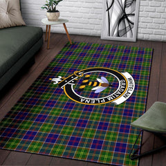 Whitelaw Tartan Crest Area Rug