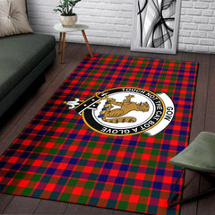 Gow (Or Mcgouan) Tartan Crest Area Rug